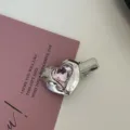 Y2K Pink Rhinestone Heart Hair Clip Metal Duckbill Hairpin Sweet Girl Cute Hair Accessories - Pink Rhinestone - Irregular Heart