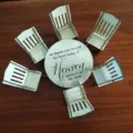 Wooden memorial rocking chair set table detail view holiday home decor crafts ornament - Rocking Chair Ornament Set
