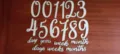 Set de accesorios de foto de madera para recién nacidos con números y palabras de crecimiento. - Conjunto de Números y Letras / 19 Piezas/Paquete