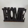 Portatovaglioli in legno forma di lettera home scatola portaoggetti da scrivania - Stile Sweet Home