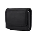 Universal foldable phone holster case black nylon protective pouch for smartphones - Universal Folding Pouch / Black