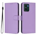 Paarse PU lederen portemonnee flip telefoonhoesje met handpolsband voor Nokia HMD - Lavendel
