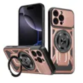 Magnetische robuste Schutzhülle mit Ständer und Kameraschutz für Huawei Mate 70 Pro. - Roségold