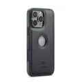 Μαγνητική δερμάτινη θήκη κινητού για iPhone 16 Pro Max, συμβατή με ασύρματη φόρτιση. - Μονή Πίσω Θήκη (IP16 Pro Max) / Μαύρο