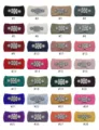 Fascia lavorata a maglia con strass di cristallo, ampia fascia invernale calda vari colori. - Stile Strass Fiocco di Neve / 10 Pezzi / Multicolore