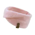 Pink mohair twist headband warm ear warmer winter yoga hair band soft wide hair accessory - Light Pink