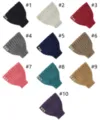 Fascia in maglia invernale con lettere strass scaldaorecchie accessorio capelli elastico - Stile Croce Strass / Multicolore