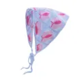 Foulard triangulaire crocheté à fleurs bandeau tricoté doux bandana pour femmes printemps eté - Papillon
