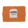 Oranger Strick Haarreif für Damen, einfarbiges warmes Stirnband, modisches Haaraccessoire - Orange