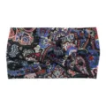 Paisley gedruckt Twist Stirnband elastische Haarband Sport Yoga Damen Haarschmuck breit - Moseley