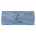 Blue honeycomb twist yoga headband stretch fitness hair band running sweatband face washing - Blue