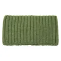 Green Knitted Headband Ribbed Winter Hair Band Soft Stretch Daily Hair Accessories - Army Green