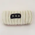 Knitted headband for women winter warm hair accessory casual solid color wide hair hoop - Beige