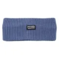 Blue knitted headband for women wide hair hoop casual fashion yoga sports hair accessories - Blue