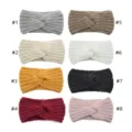 Gestreicktes Stirnband mit Silberseide, weiches elastisches Haarband fuer Sport Yoga Alltag. - Mehrfarbig