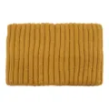 Bandeau Tricot Uni Cote Hiver Bande Cheveux Large Elastique Accessoires Cheveux Femme - Curcuma
