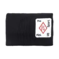 Black knit headband winter warm sports hair band fashion wide yoga sweatband for women. - Black
