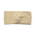 Beige Knitted Headband Winter Warm Twist Hair Band Soft Cozy Elastic Hair Accessory Variant Style - Beige