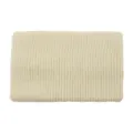 Beige double layer knitted headband solid color soft warm winter hair band for women - Beige