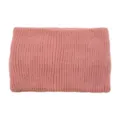 Pink knitted headband, solid color double layer hair band for daily wear yoga sports - Dusty Pink