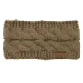 Knit headband winter cable knit hair accessory warm ear warmer for women fashion accessory - Khaki