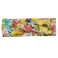 Bandeau torsadé à imprimé floral coloré, accessoire de cheveux en tissu pour le yoga et le sport. - Floral Coloré (#10)
