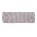 Fascia per capelli in maglia a costole viola chiaro, accessorio elastico per sport yoga e viso. - Viola chiaro