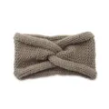 Knitted twist headband khaki winter warm ear warmer sports yoga knitted hair accessories - Khaki