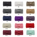 Knit headband winter ear warmer thick wool hair band diverse color options stylish winter accessory - Uniform Mixed Color