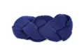 Dunkelblaue gestrickte geflochtene Stirnband, kuschelige Wolle Winter Ohrenwärmer Variante. - Marineblau