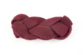 Bordeauxrot Gestricktes Geflochtenes Stirnband Herbst Winter Warmes Haarzubehoer Neu - Fuchsie