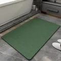 Detalle felpudo de baño de diatomeas verde, alfombra antideslizante absorbente aseo. - 40*60cm / Alfombrilla de Baño Minimalista 2
