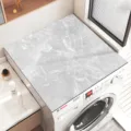 Marmer patroon wasmachine afdekmat, top beschermingsmat voor huishoudelijke apparaten. - Wasmachine Mat 14