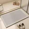 Wabi-sabi diatomeeën aardebadmat, antislip absorberende badmat voor moderne badkamer. - 40x60cm / Busaidali