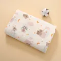 Infant cotton gauze swaddle blanket, cute koala cartoon print newborn baby bath towel variant. - 100x100cm / Crpe Koala