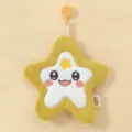 Cute star hanging hand towel, soft plush absorbent cleaning wipe for home kitchen use - Patrick Star