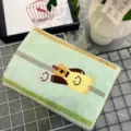 Cute cartoon jacquard towel soft absorbent bath towel cute adult bath towel gift face towel - Hand Towel 35*75cm / Light Green Smiley