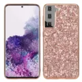 Rose gold glitter phone case back cover sparkling sparkly protective accessory detail - S20 Ultra (6.9 inch) / Rose Gold