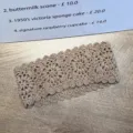 Handmade crochet knit headband, retro hollow floral design, soft hair wrap accessory for women. - Khaki Hairband