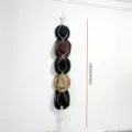 Bohemian katoenen touw hoedenorganizer wandophanging meerlaagse hoedenrek variant - 5 Lagen