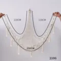 Handmade cotton rope toy hammock, corner net storage organizer for kids room, 110x150cm. - Minimalist Style 110x110x150cm