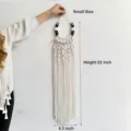 Handmade macrame horseshoe wall hanging bohemian style wall decor tapestry small size - Style 3