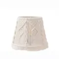 Handcrafted Woven Macrame Lamp Shade Beige Bohemian Style Boho Desk Light Cover - Style 3 (Shade Only)