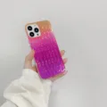 Stunning gradient wavy phone case designed with glossy finish for ultimate phone protection. - Laser Red / iPhone X/Xs