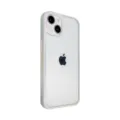 Iridescent transparent phone case for iPhone, stylish gradient color bumper protective cover. - White / iPhone12/12PRO