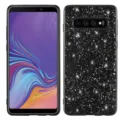 Black glitter hard phone case with electroplated bumper full protection for daily use. - iPhone 11 / Black