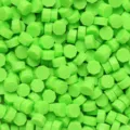 Bright green sealing wax beads bulk for craft DIY, vintage stamp sealing accessories. - Grass Green