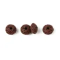 Brown lava stone beads, porous oval spacer beads for DIY bracelet and necklace jewelry making. - Dark Brown Oval Style (ST007)