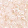 Pink acrylic large hole spacer beads for DIY handmade bracelets necklaces jewelry making - 10 Pieces/Pack / Light Pink