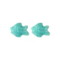 Perline pesce rosso in ceramica turchese blu fai da te braccialetto collana accessori gioielli - Ciano